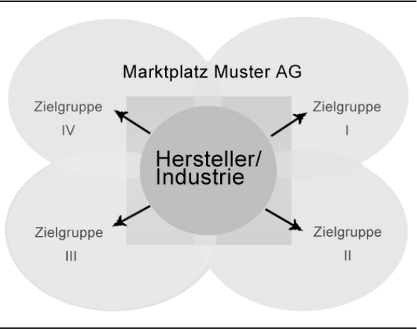 Abbildung 1: Schematische Darstellung des Geschäftsmodells der Muster AG