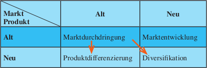 Abbildung 15: Fokus für das Produktkonzept
