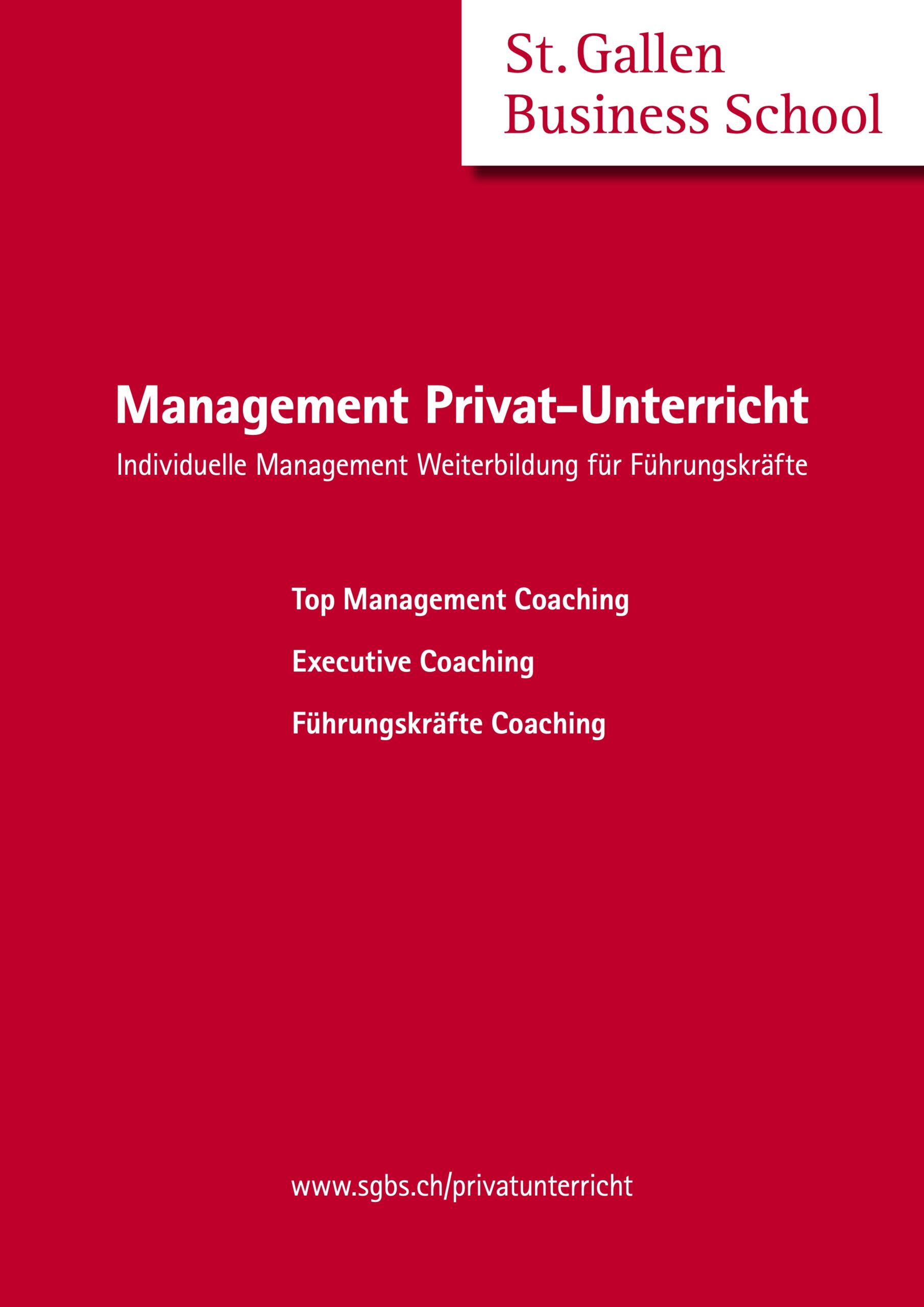 Management Privat-Unterricht